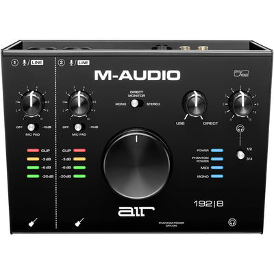M-Audio AIR 192|8 USB 2x4 Audio Interface with MIDI