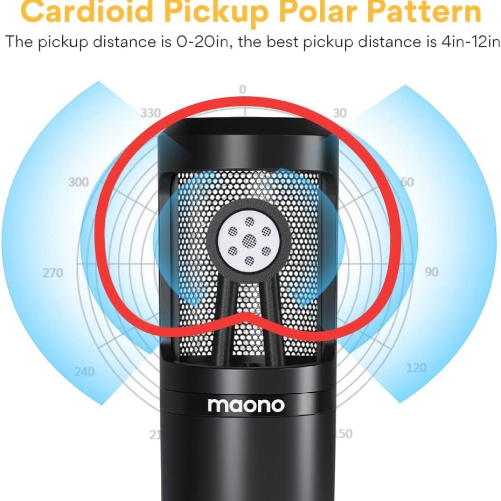 Maono AU-PM360TR 3.5mm Condenser Microphone