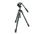 Manfrotto 290 Xtra Alu 3-Section Tripod Kit with 128RC Fluid Head (MK290XTA3-2W)