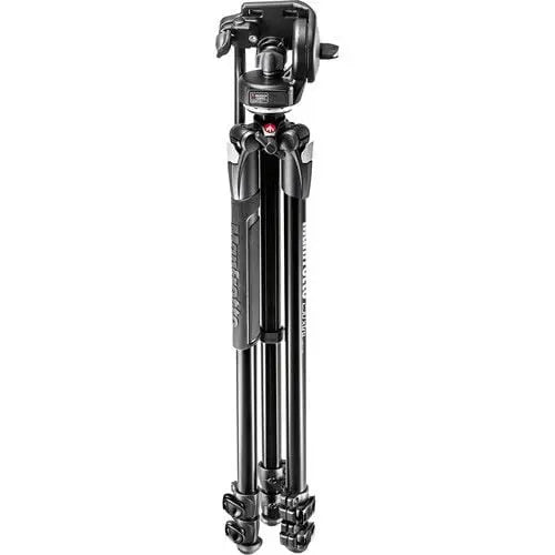 Manfrotto 290 Xtra Alu 3-Section Tripod Kit with 128RC Fluid Head (MK290XTA3-2W)