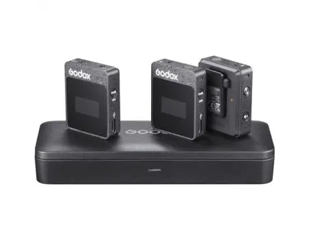 Godox MoveLink II M2 Dual 2.4GHz Wireless Microphone System for Cameras