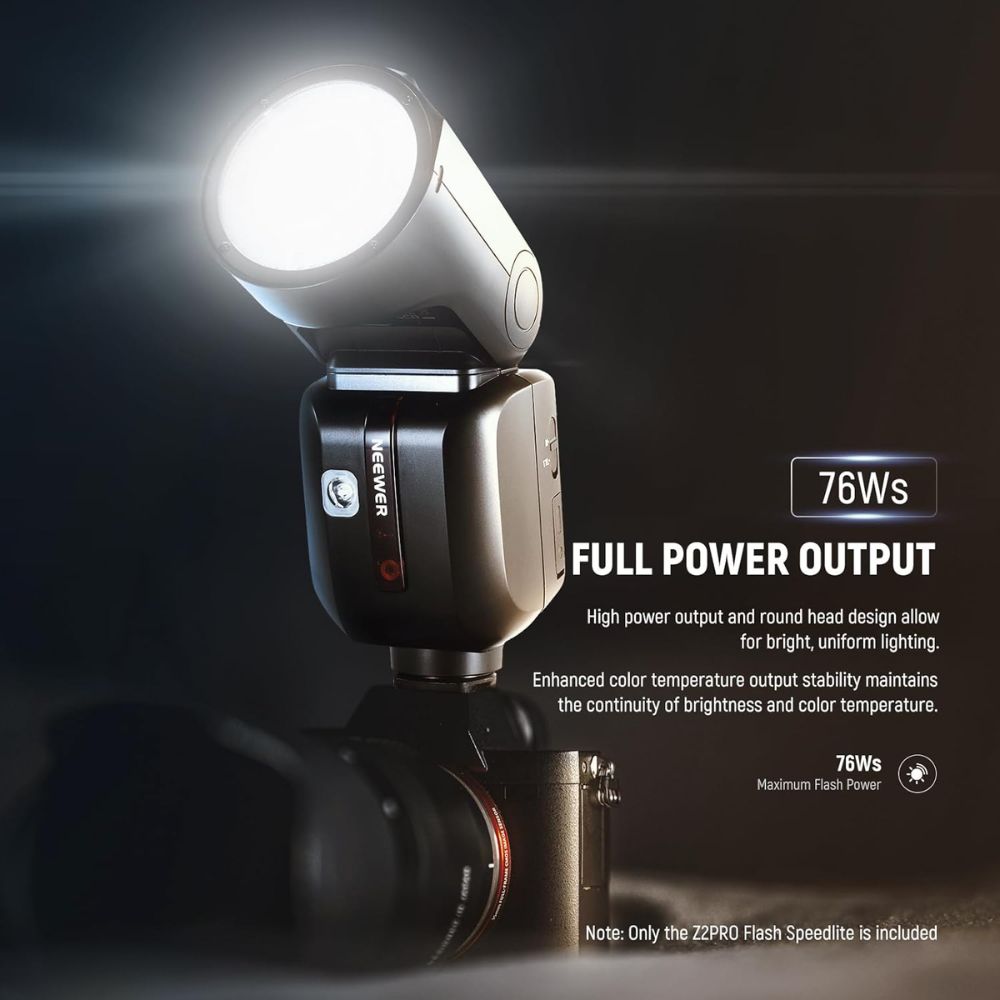 Neewer Z2Pro-S TTL Round Head Flash for Sony