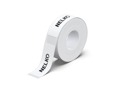 Nelko 14x40mm Thermal Label Tape for P21 (180 Labels) – White
