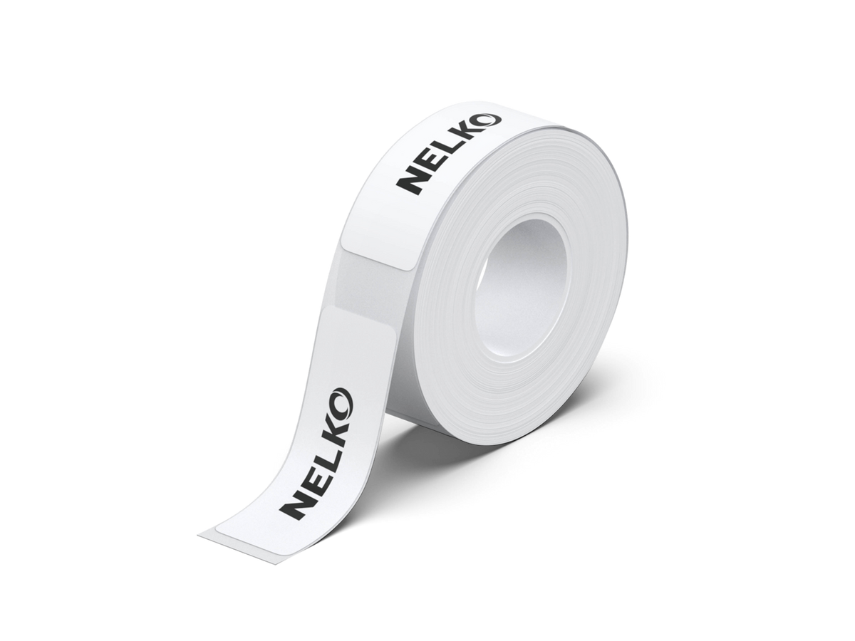 Nelko 14x40mm Thermal Label Tape for P21 (180 Labels) – White
