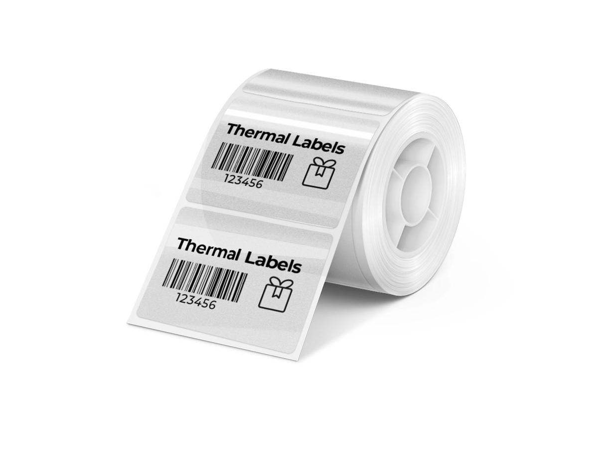 Nelko 40x30mm Waterproof Thermal Labels for PM220 (230 Labels) – Transparent