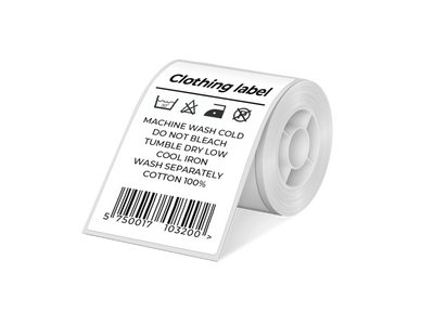 Nelko 50x80mm Waterproof Thermal Labels for PM220 (100 Labels, White)