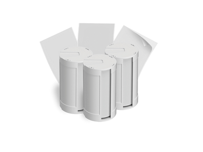 Nelko 54mm x 3.5m Self-Adhesive Thermal Paper for PM230 (3 Rolls, White)