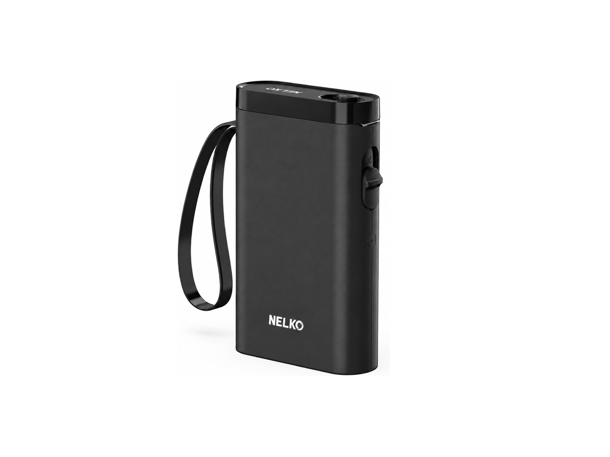 Nelko P21 Portable Bluetooth Label Printer – Black