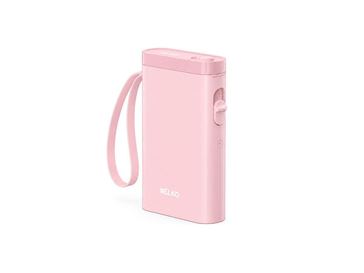 Nelko P21 Portable Bluetooth Label Printer – Pink