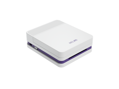 Nelko PP03 Bluetooth Photo Printer with 20 Photo Paper (White/Blue)