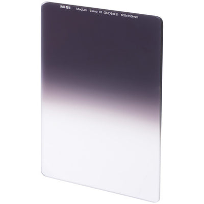 NiSi 100 x 150mm Nano Medium-Edge Graduated IRND 1.2 Filter (4 Stops)