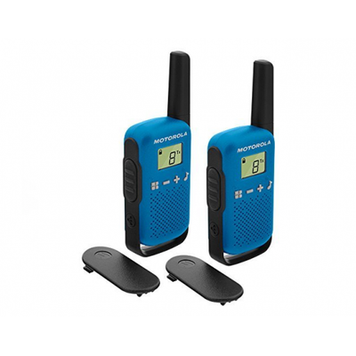 Motorola Talkabout T42 Walkie-Talkies Blue Twin pack