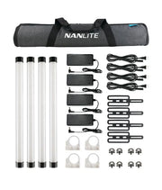 NANLITE Pavotube II 15X 4KIT RGB Tubelight, 16W, 2700K-12000K