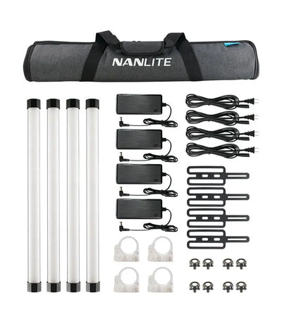 NANLITE Pavotube II 15X 4KIT RGB Tubelight, 16W, 2700K-12000K