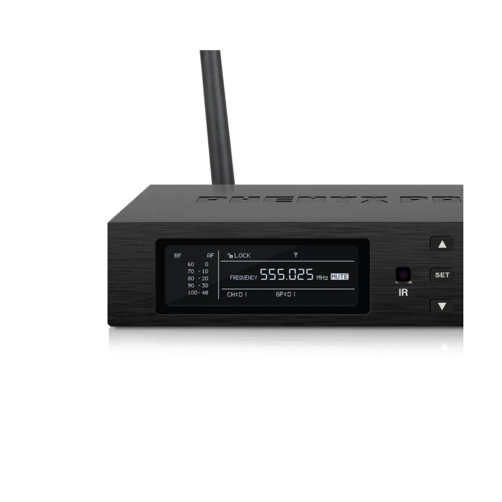 Phenyx Pro PTU-6000-8B Eight-Channel UHF Wireless Microphone