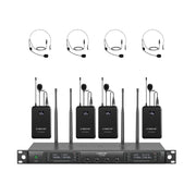 Phenyx Pro PTU-7000-4B Quad UHF Wireless Microphone