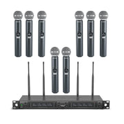 Phenyx Pro PTU-6000-8H Eight-Channel UHF Wireless Microphone