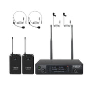 Phenyx Pro PTU-71-2B Dual UHF Wireless Microphone
