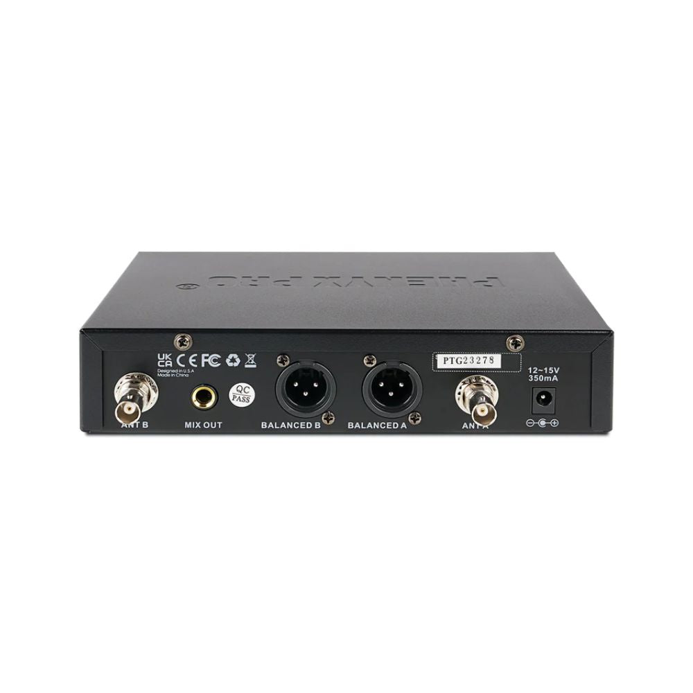 Phenyx Pro PTU-71-2B Dual UHF Wireless Microphone