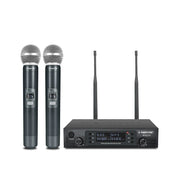 Phenyx Pro PTU-71-2H Dual UHF Wireless Microphone