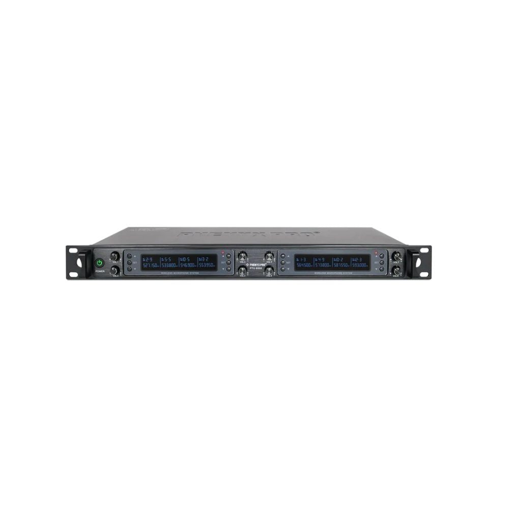 Phenyx Pro PTU-6000-8B Eight-Channel UHF Wireless Microphone