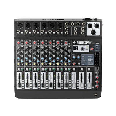Phenyx Pro PTX-15 4-Channel Audio Mixer 16 DSP