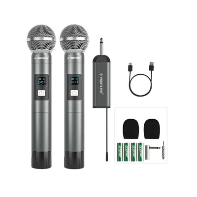 Phenyx Pro PDP-2-2H Dual Digital Portable Wireless Microphone