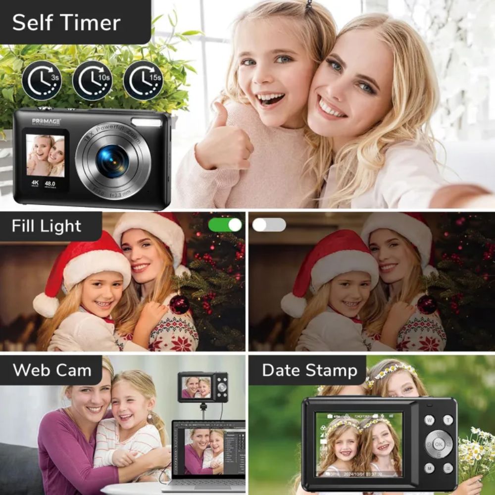 PROMAGE 4K Dual Screen Digital Camera PC110