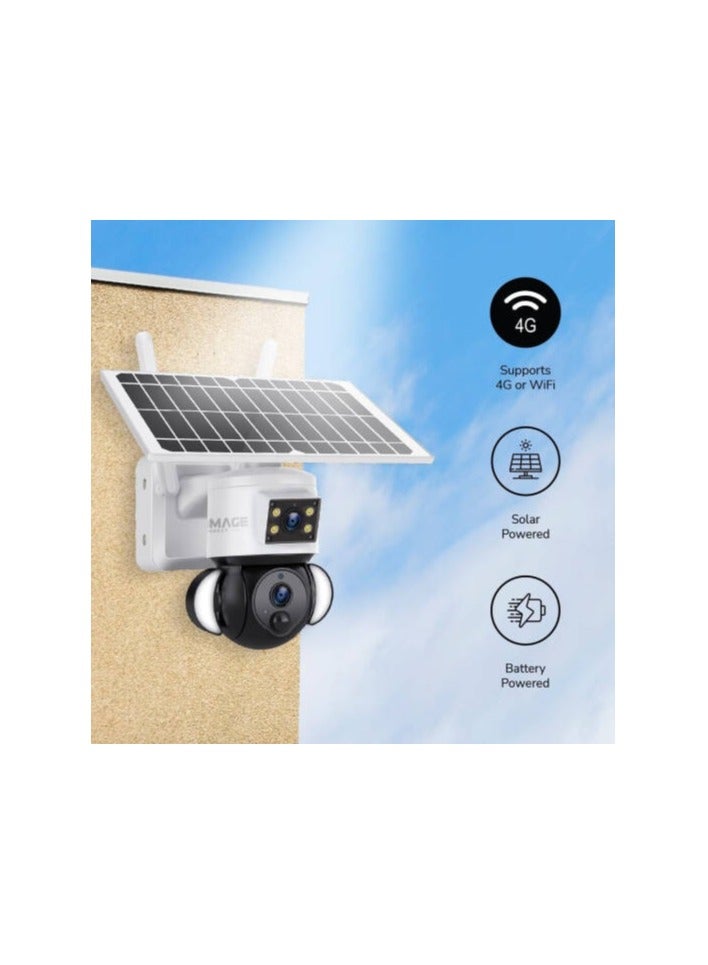 Promage Connect PC-S533-WL Dual Lens Solar PTZ WiFi Camera – view 5