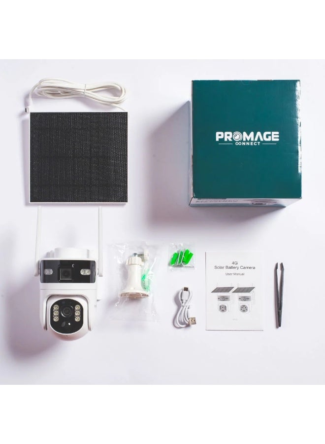 Promage Connect PC-S567 Dual Lens Solar PTZ Camera (WiFi Version) – view 4