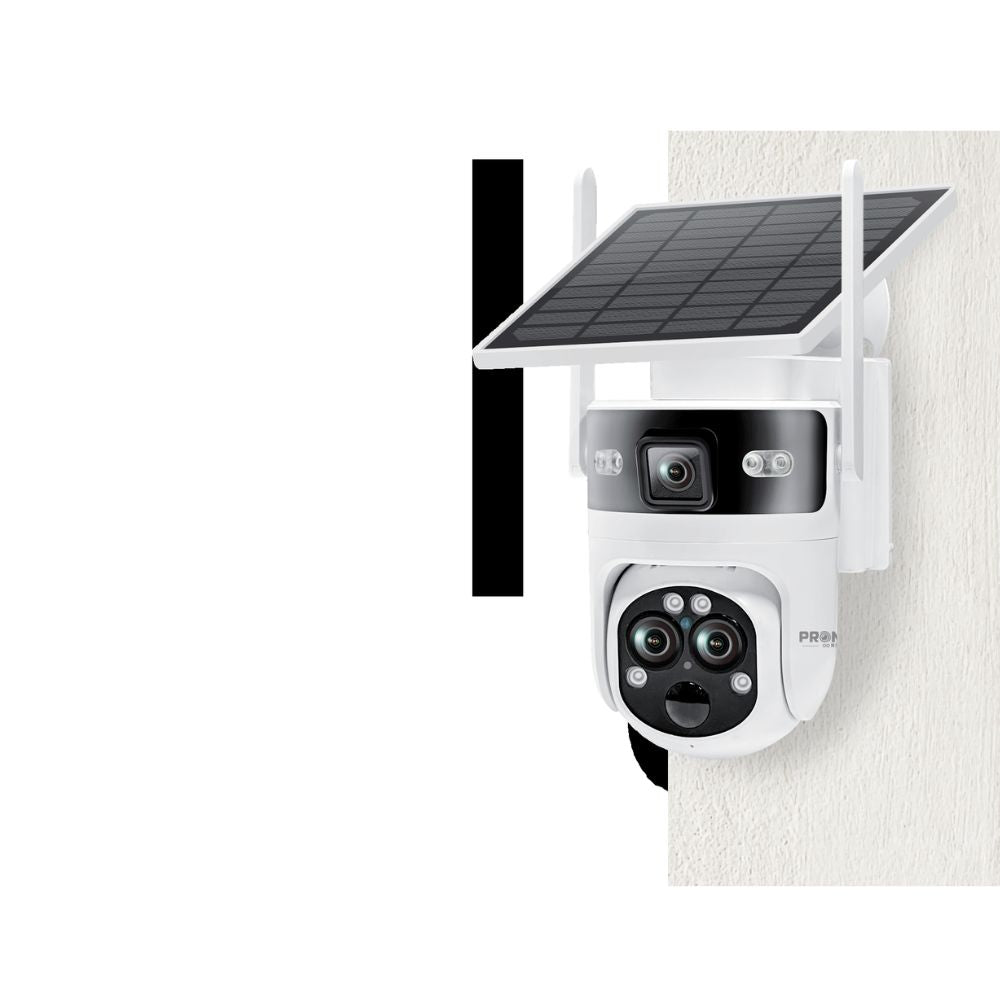 Promage PC-S568 Solar PTZ Three Lens Camera 4G
