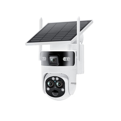 Promage PC-S568 Solar PTZ Three Lens Camera 4G