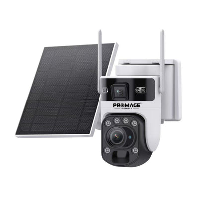 Promage PC-S569 Solar PTZ Dual Lens Camera 20X Zoom