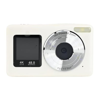 Promage 4K Dual Screen Digital Camera PC110 (White)