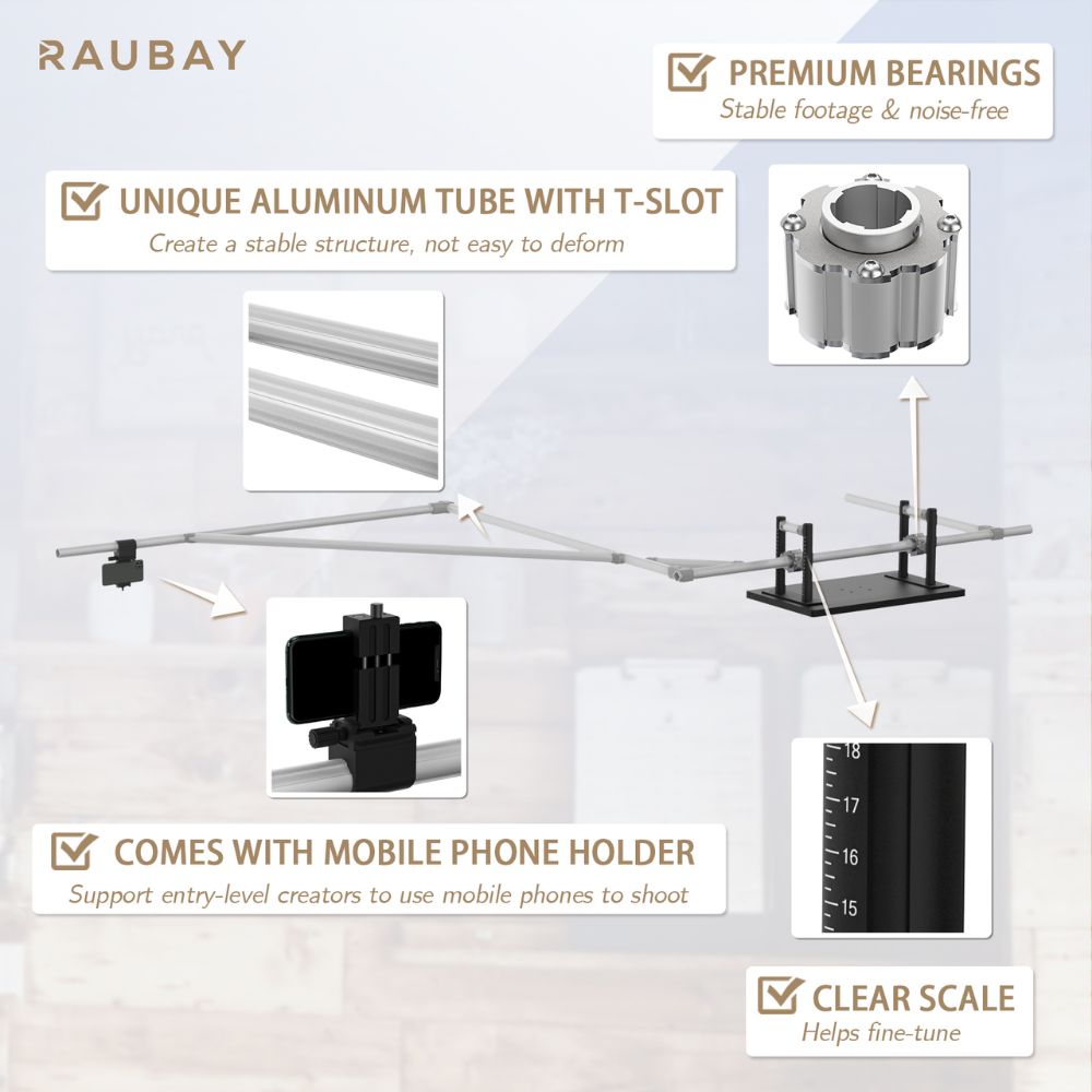 Raubay 360SA 360 Degree Spinner Lite Extension Kit