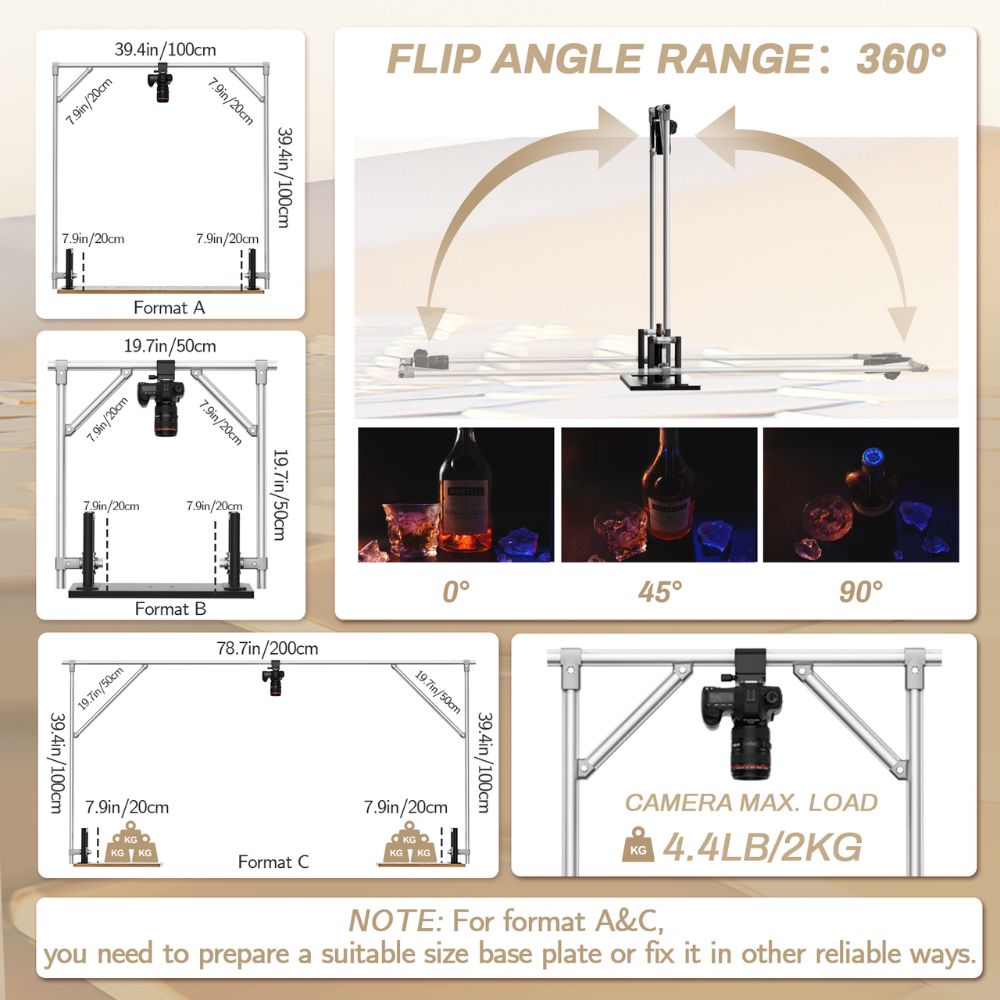 Raubay 360SA 360 Degree Spinner Lite Extension Kit