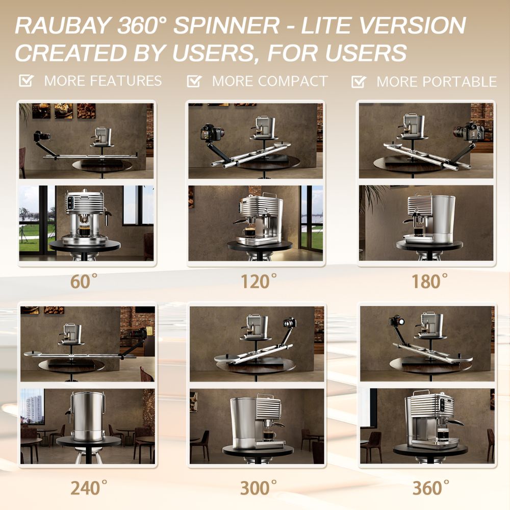 Raubay 360SL 360 Degree Spinner Lite Main Part