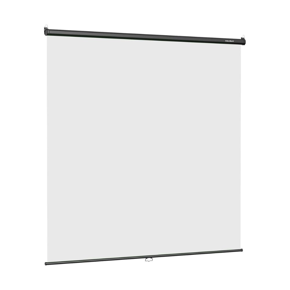 Raubay TWS220 Pull Down Projection Screen 200x220cm (White)