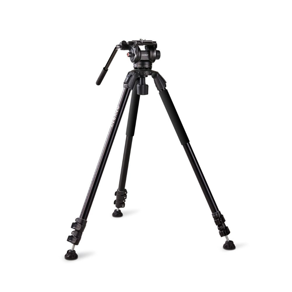 Raubay Fluid Head Video Tripod
