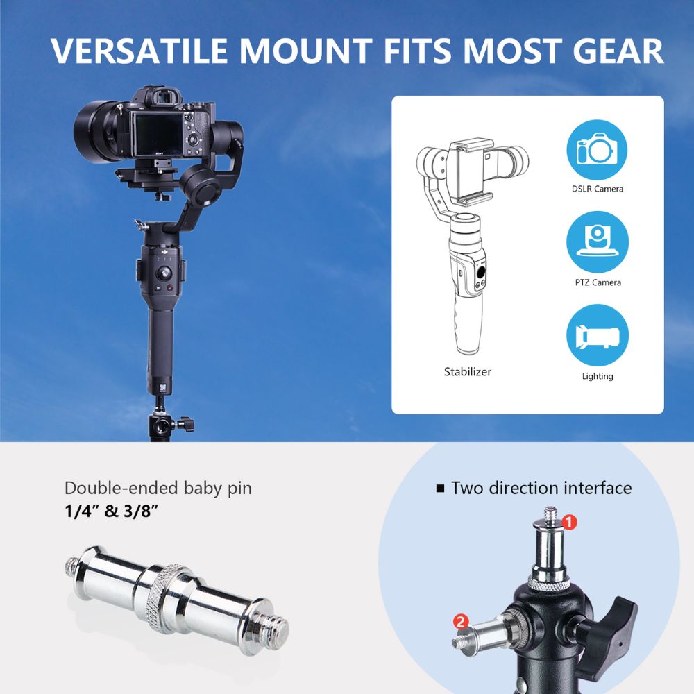 Raubay Tall Tripod Stand