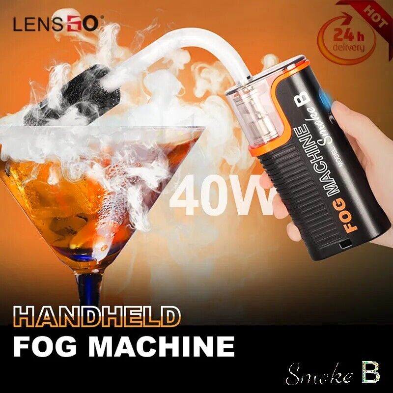 Lensgo Smoke B 40W Portable Handheld Fog Machine
