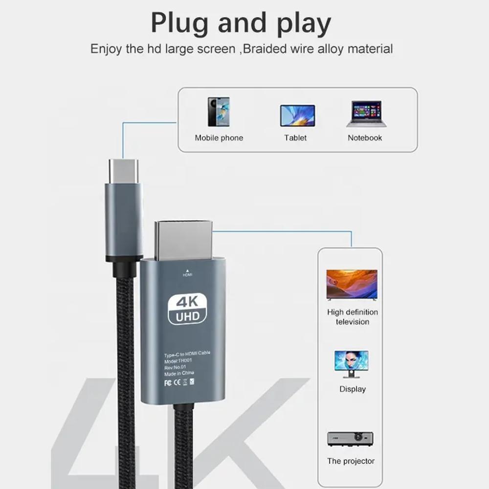 PROMAGE TYPE C TO HDTV CABLE 4K/30HZ