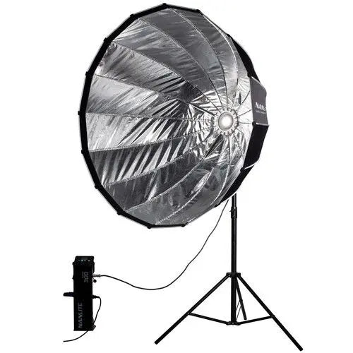 NANLITE Quick Release Bowens Mount Parabolic softbox 120CM with Grid