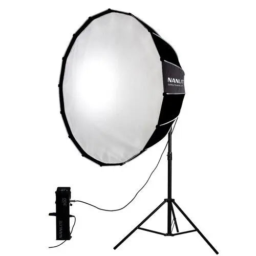 NANLITE Quick Release Bowens Mount Parabolic softbox 120CM with Grid