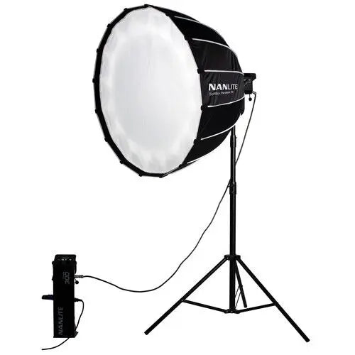 NANLITE Quick Release Bowens Mount Parabolic softbox 90CM with Grid
