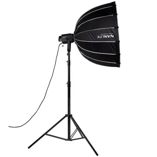 NANLITE Quick Release Bowens Mount Parabolic softbox 90CM with Grid