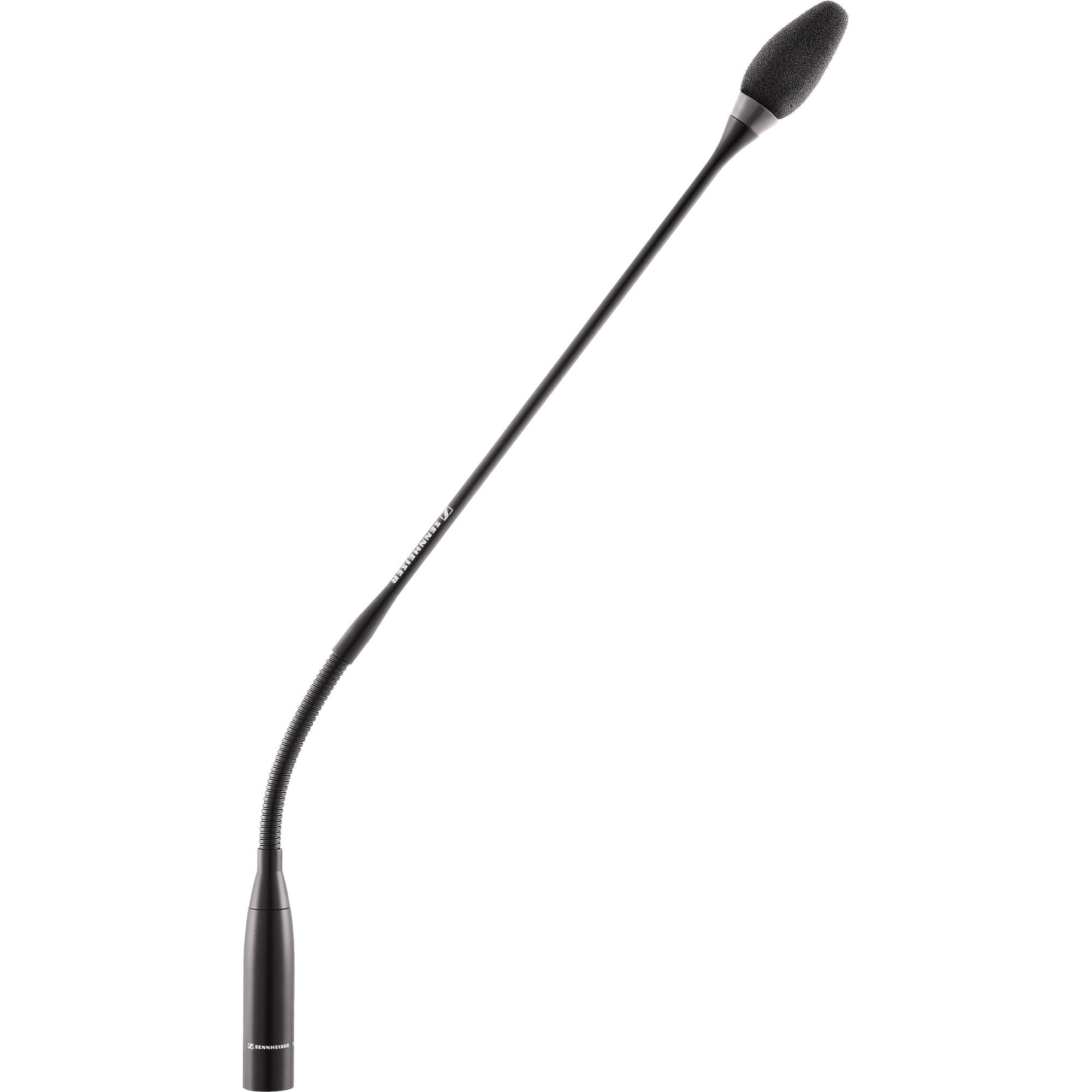 Sennheiser MKE 2 Gold Series Subminiature Omnidirectional Lavalier Microphone with Locking 3.5mm Connector &amp; Accessories (Black)