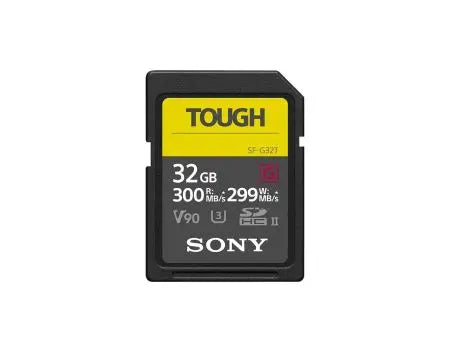 Sony 32GB SF-G Tough Series UHS-II SDHC Memory Card
