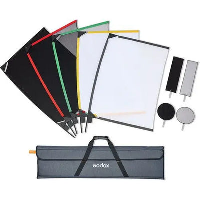 Godox SF-6090 Scrim Flag Kit 60X90 5 Collapsible Flag Frames