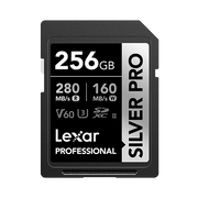 256GB Lexar® Professional SILVER PRO SDXC™ UHS-II Card
